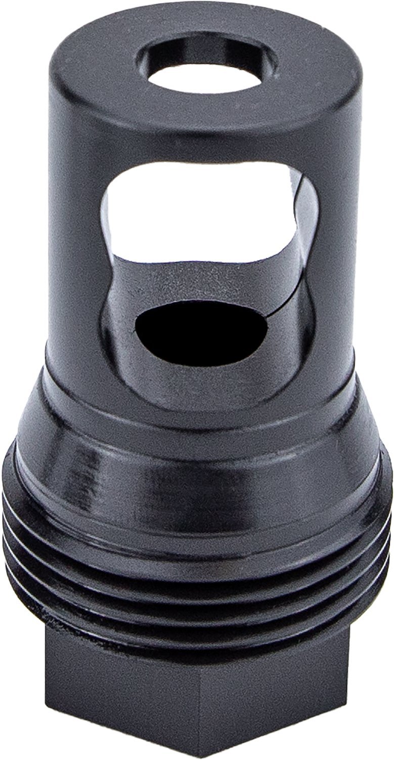 Kgm Suppressors A-TMB-S-3M SR25 Taper Muzzle Brake 3/4"x24 Steel Black
