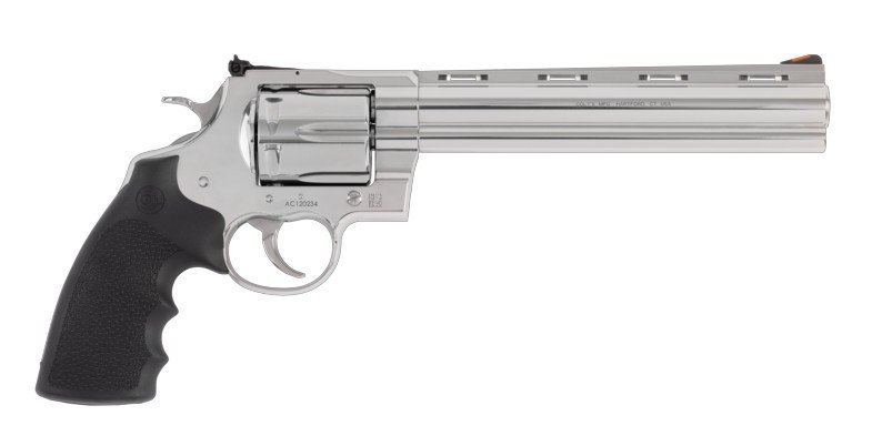 Colt Mfg Anaconda 45 Colt 8 In 6-Round Semi-Bright Stainless Steel