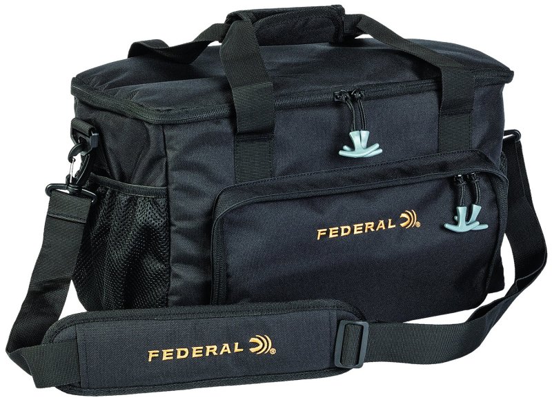 Federal Premium Ammunition Top Gun Range Bag FTGRB Black Polyester
