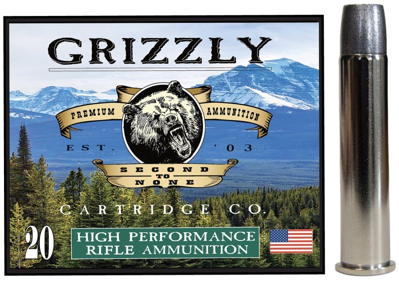 Grizzly GC45/70+P8 Ammo 45-70Gov+P 460gr WLNGC 20/Box