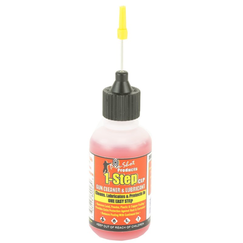 Pro-Shot 1STEP1NEEDLE Cleaner Lubricant 1 oz Squeeze Bottle