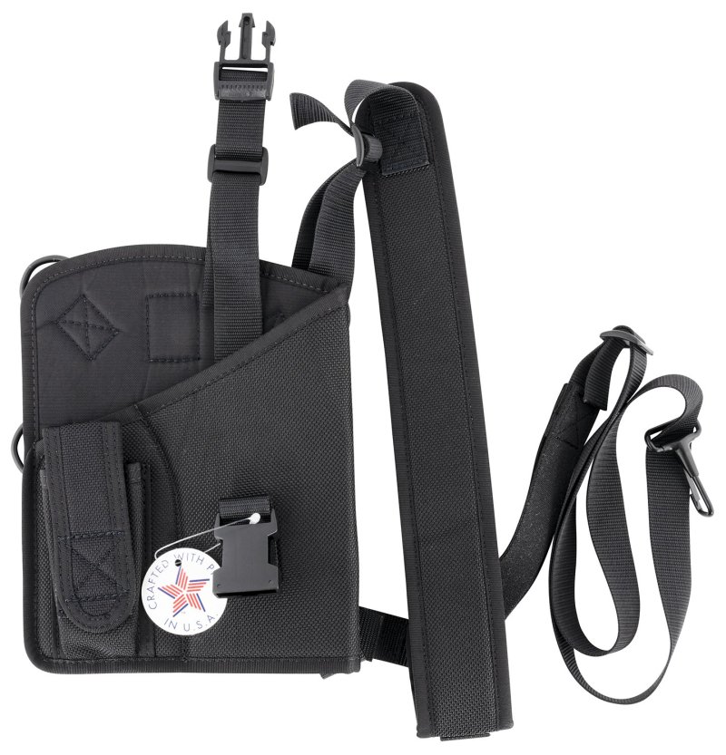 DeSantis M72BALAZ0 Yukon Hunting Rig Shoulder Holster Black Nylon 1911