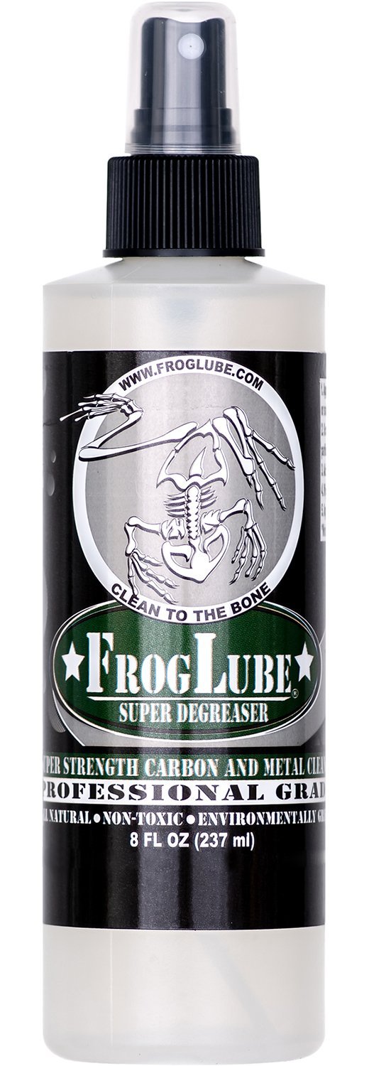 FrogLube Super Degreaser Spray 8 oz - Plant-Based Gun Cleaner