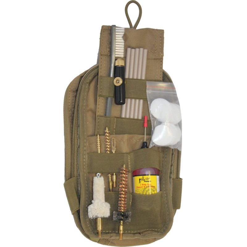 Pro-Shot COY-AR223 .223 Cal/5.56mm Cleaning Kit, Coyote Tan Pouch