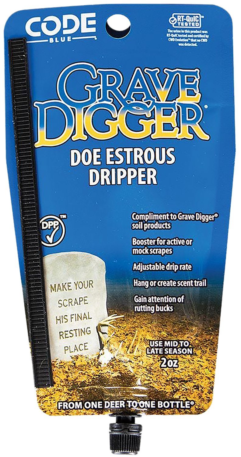Code Blue Grave Digger Doe Estrous Dripper OA1425
