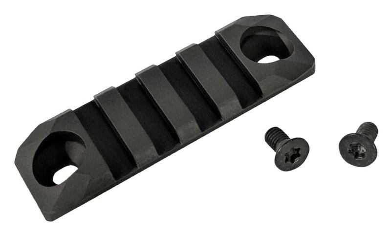 Q LLC RAIL191326QSERT Picatinny Rail 2.6" Black Aluminum 9 Slots