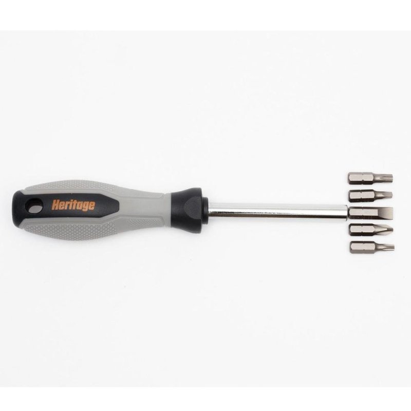 Lyman 7031263 Heritage 30-Piece T-Handle Hex Torx Driver Set Chrome Steel