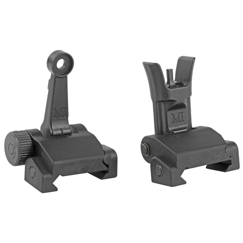 Midwest Industries MICRSSET Black Flip-Up Combat Rifle Sights