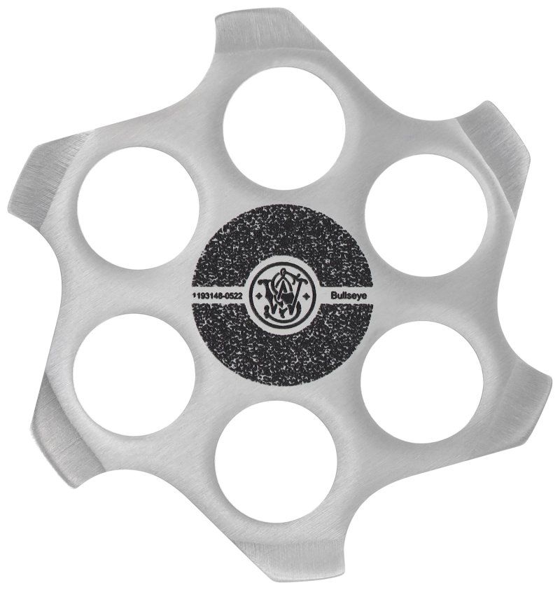 Smith & Wesson 1193147 Bullseye Throwing Cylinders, Stainless Steel, 4-Pack with Embroidered Carry Case