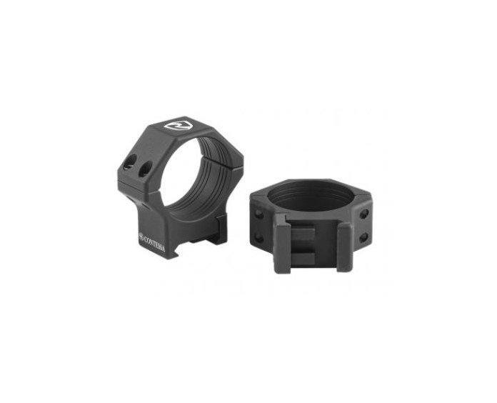 Riton Optics XRC3012A23 Ring Set Picatinny Light Matte Mounts