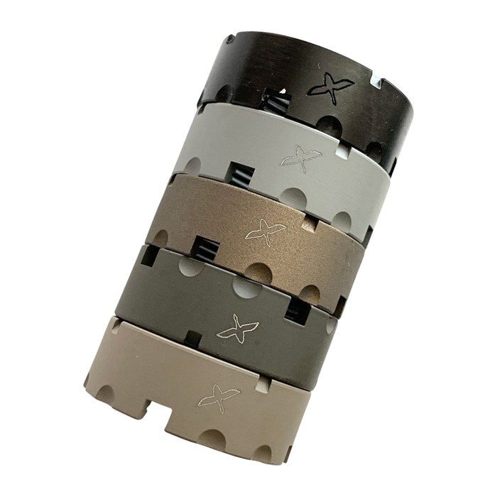 Forward Controls Design CN5F BB A5 Castle Nut Burnt Bronze AR-15