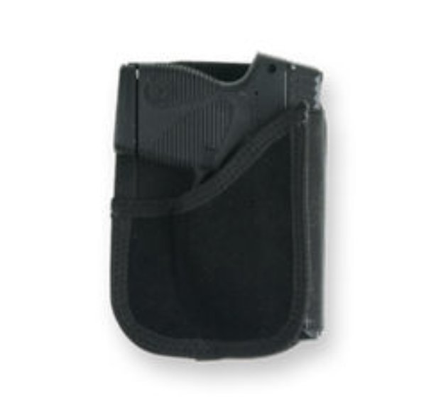 Bulldog BD-CWH Black Suede Wallet Holster for .22, .25, .32, .380 Pistols
