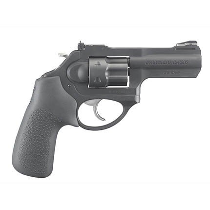 Ruger 5437 LCRx Revolver, 22 WMR, 3" Matte Black Barrel, Hogue Tamer Grip, 6rd Capacity, PVD Cylinder, 7000-Series Aluminum Frame
