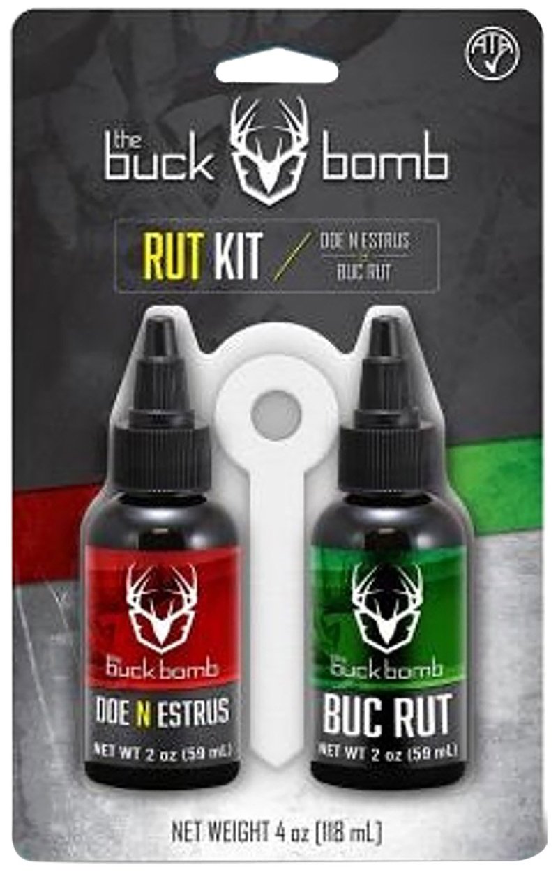 HS Precision Buck Bomb Rut Kit 2oz Doe N Estrus & BucRut Whitetail