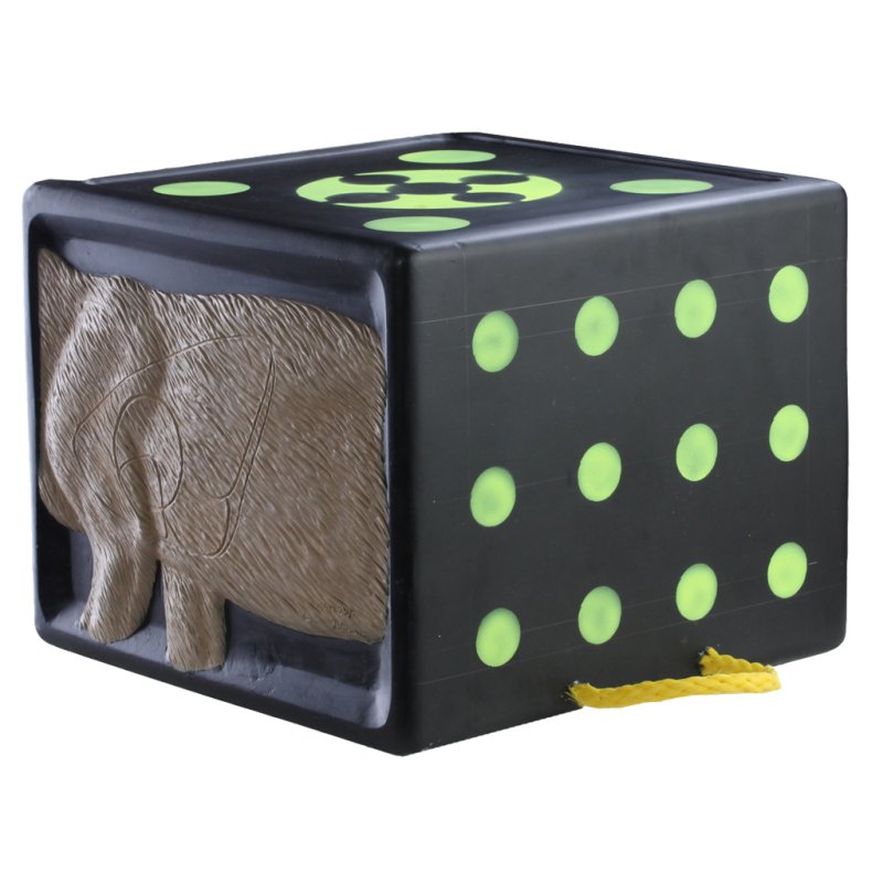 Rinehart Target Rhinoblock Bow 16X16X13 W/Rope Han