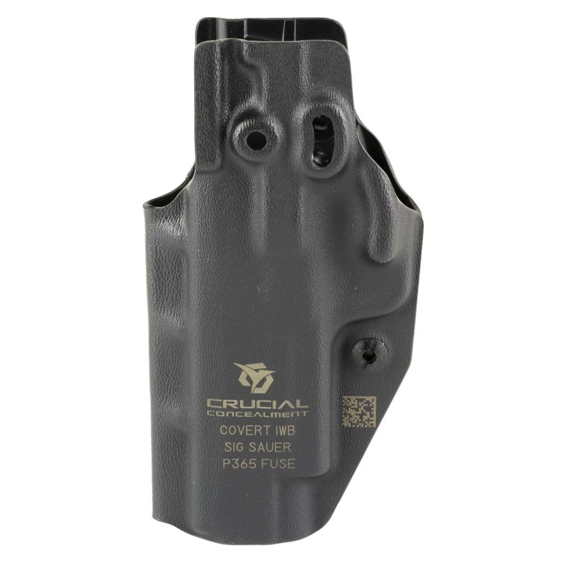 Crucial Concealment 1413 IWB Kydex Holster Ambidextrous Black for SIG P365