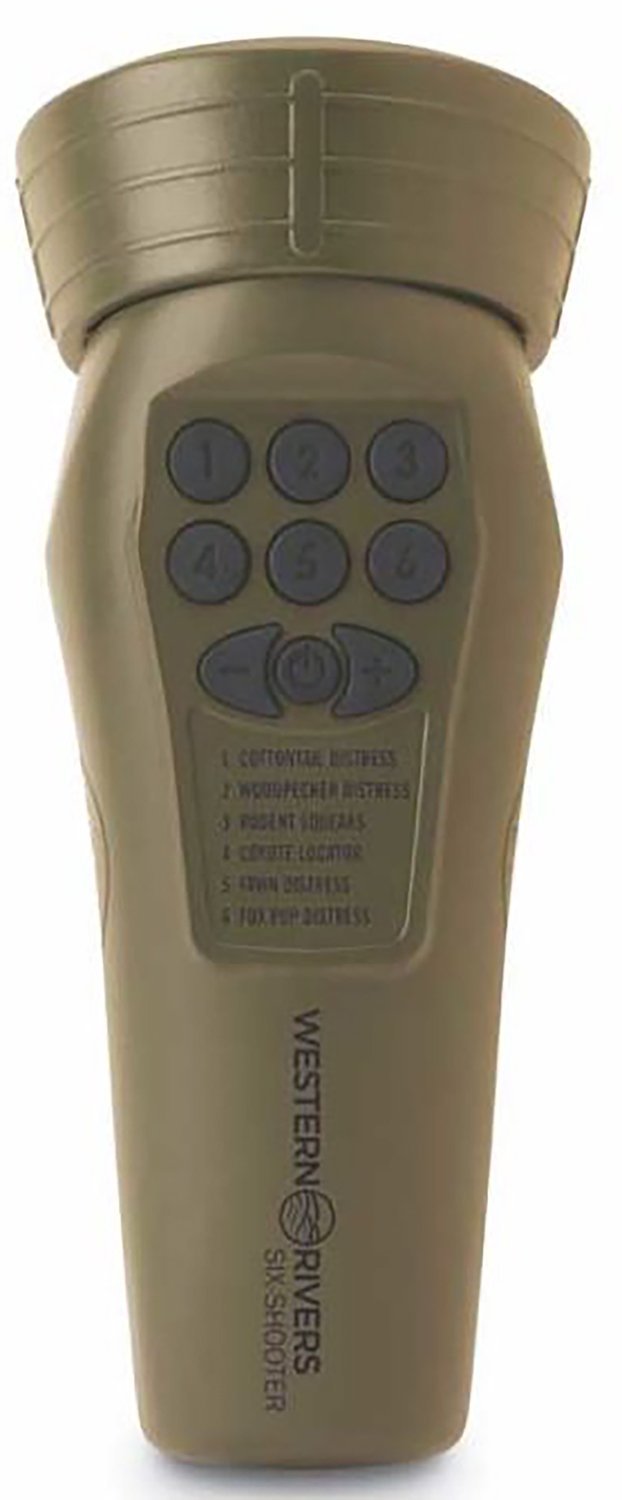 Western Rivers WRC-GC6S Mantis Six Shooter Electronic Call 6 Sounds Brown