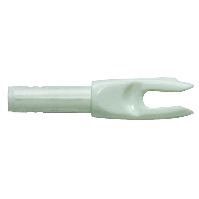 Easton 164459 4mm G Nocks White Large Groove 100 Pack