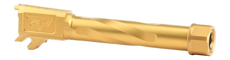 Zaffiri P365XL Threaded Barrel Gold Finish Tactical