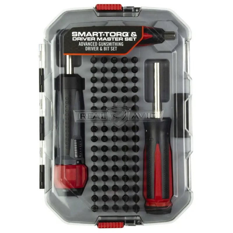 Real Avid AVSTDMS Smart-Torq & Driver Master Set 83-Piece Black Oxide