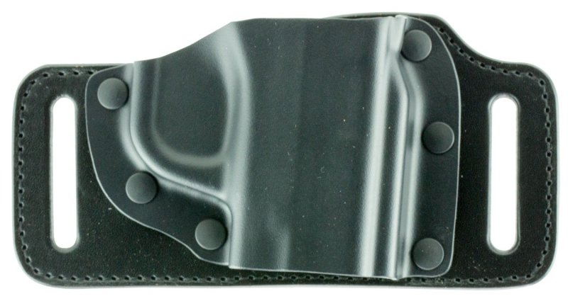 Galco TS652B TacSlide Black Kydex/Leather Belt Holster for S&W M&P Shield