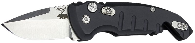 Hogue A01-Microswitch Auto Knife 1.95" CPM 154 Drop Point Blade
