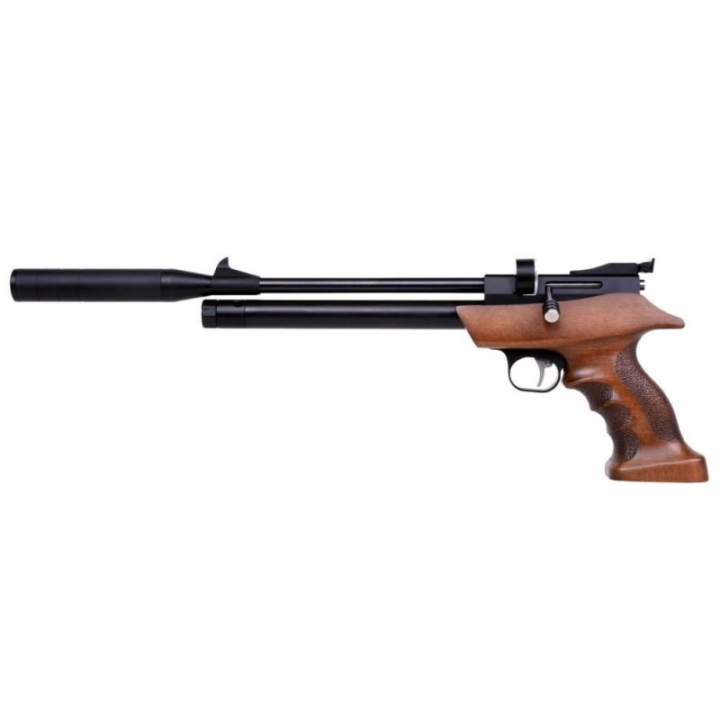 Diana Bandit 1910108 .22 Cal Air Pistol, 630 fps, Wood, Adjustable Sights