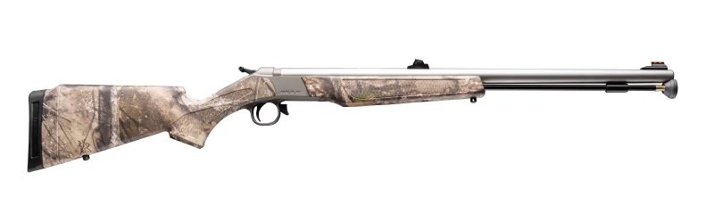 CVA Wolf 50 Caliber 24" Black Powder Muzzleloader Rifle APX/SS (UPC 002641)
