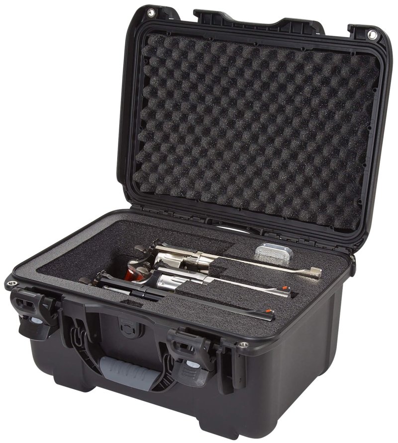 Nanuk 918REV01 3 Up Revolver Case Black Polymer Foam Padding