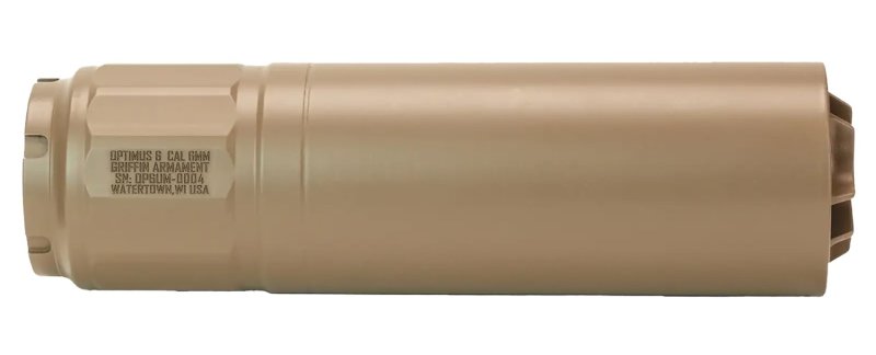 Griffin Armament GAOP6UMFDE-W 6mm Fits 6.02" Long Stainless Steel Cerakote FDE
