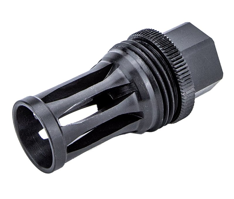 KGM A-QD-FH-S-G36 Quick Detach Flash Hider Black Nitride Steel