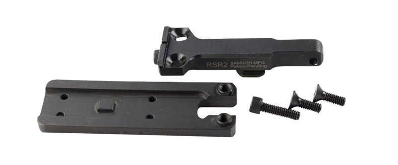 Samson Manufacturing 030030003 Low Profile Steel Receiver 5 In Rail Black
