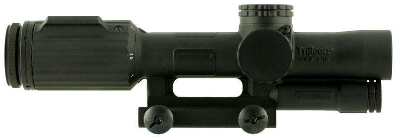 Trijicon VCOG 1-6x24mm 1600036 Matte Black LED Green Reticle