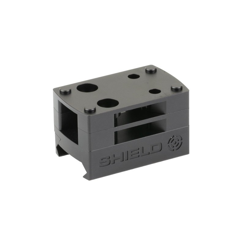 Shield Sights Picatinny to Weaver Mount Triple H Spacers Black Aluminum