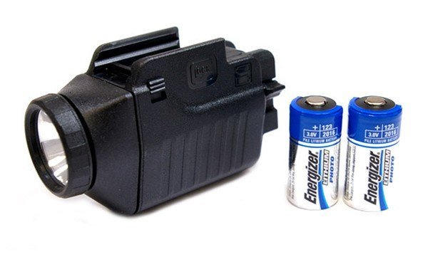 Glock Tactical Light 70 Lumens Xenon 2 x CR123A Ergonomic Soft Switch