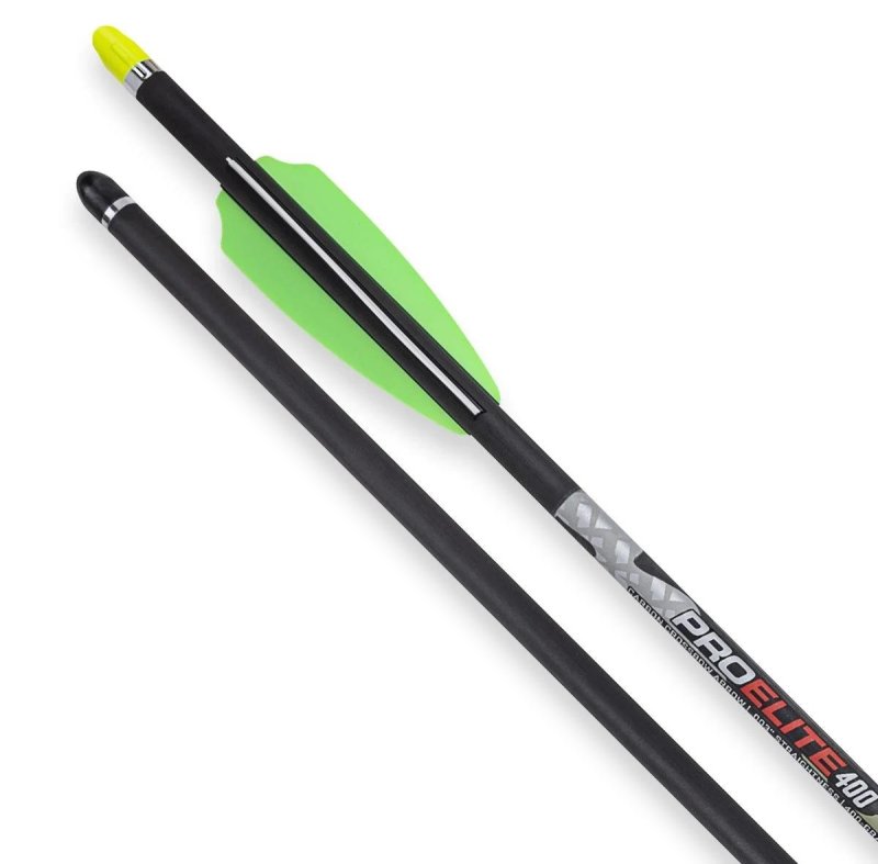 TenPoint HEA6603 Pro Elite 400 Arrows 20" Alpha Nocks 3pk .003 Straightness