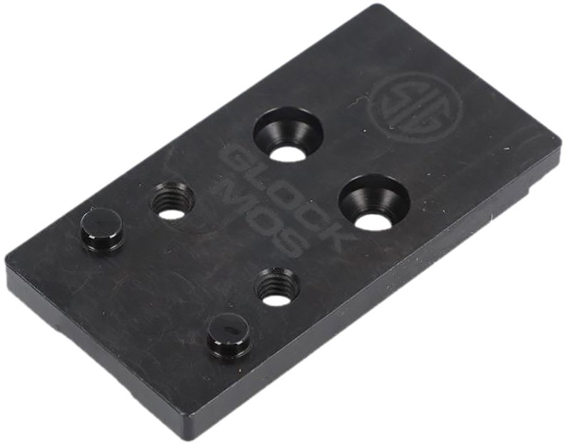 Sig Sauer SOR2M102 Romeo2 Adapter Plate Black Glock MOS Handgun