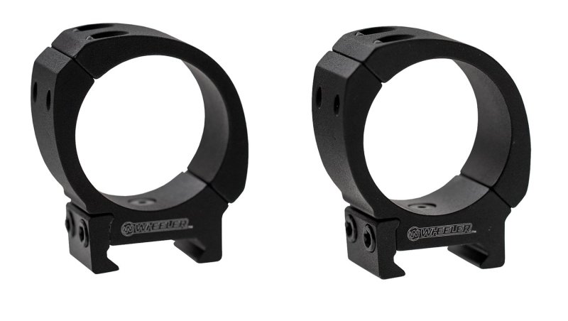 Wheeler 1133753 Delta Sporter Bi-Weaver 34mm Low Scope Rings Black
