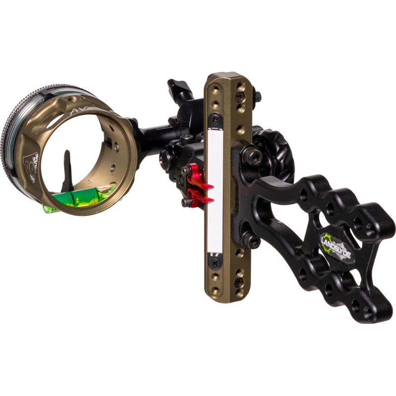 Axcel ALND-N110-4GT Landslyde Bowhunting Sight AVX-41 Scope 1 Pin .010