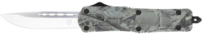 CobraTec Knives FS-3 MWDFS3DNS 3 In D2 Steel Blade Woodland Camo