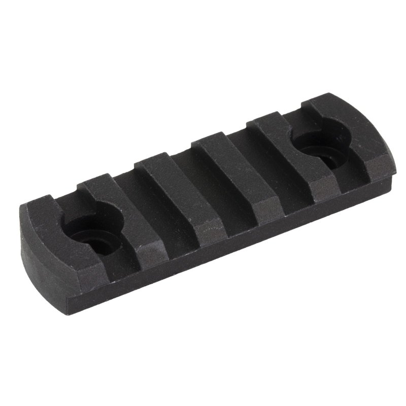 CMC Triggers 81722 M-LOK to Picatinny 5-Slot Rail, Aluminum, Black