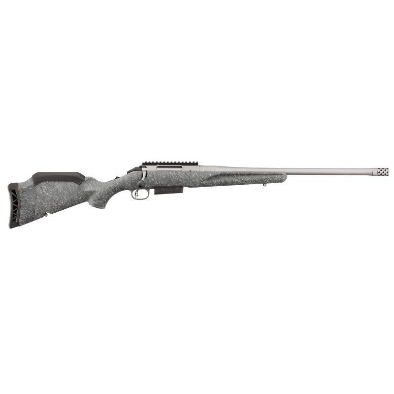 Ruger AMERICAN GREY SPLATTER 450 BUSHMASTER