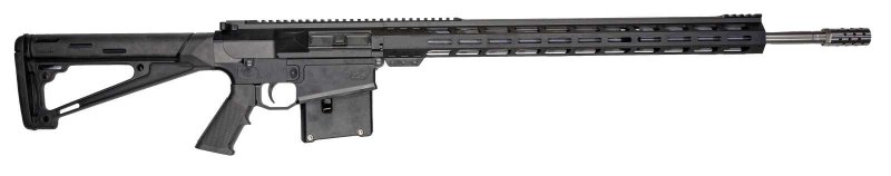 GLFA GL10LA270SSBLK AR-10 .270 Win 24" 5+1 Black M-Lok Muzzle Brake