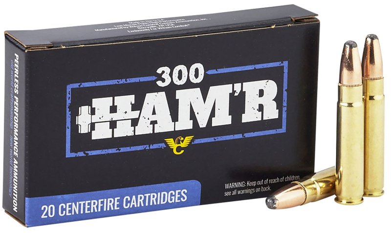 Wilson Combat 300 HAM'R 130gr Brass Cased Ammunition 20rd