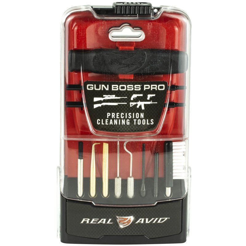 Real Avid Gun Boss Pro Cleaning Kit 11 In Impact-Resistant