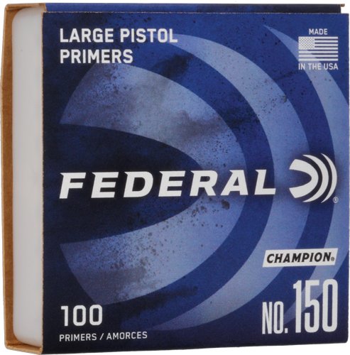 FEDERAL PRIMERS LARGE PISTOL 5000 PACK