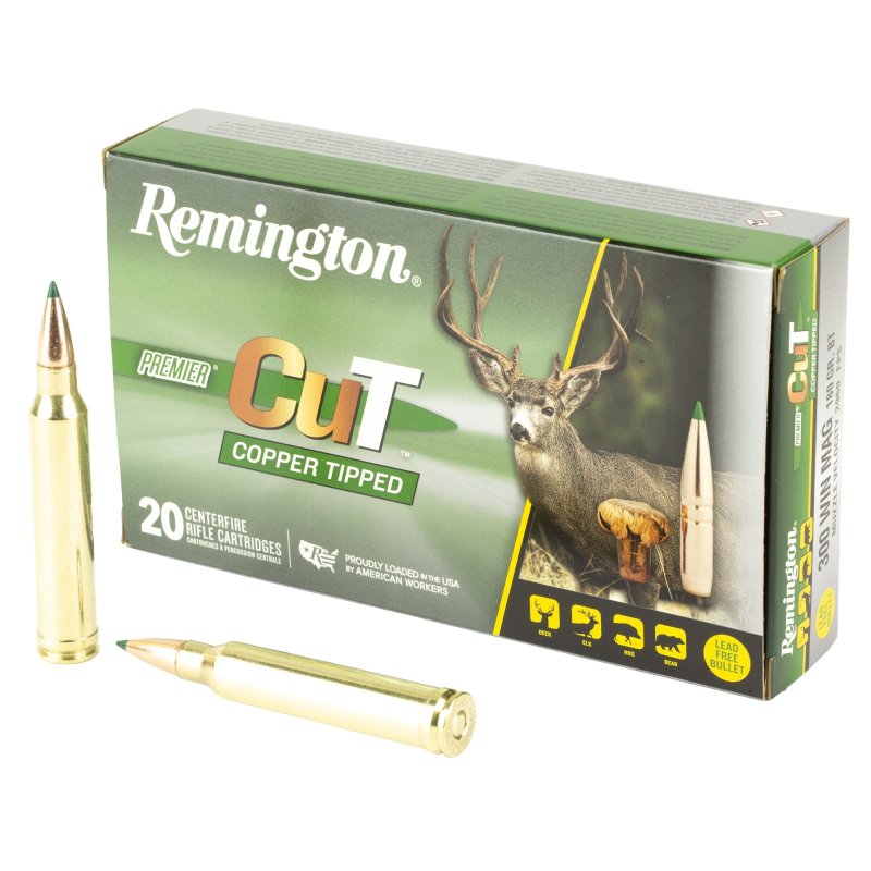 Remington Premier 300 Win Mag 180gr Ammunition 20/Box R22345