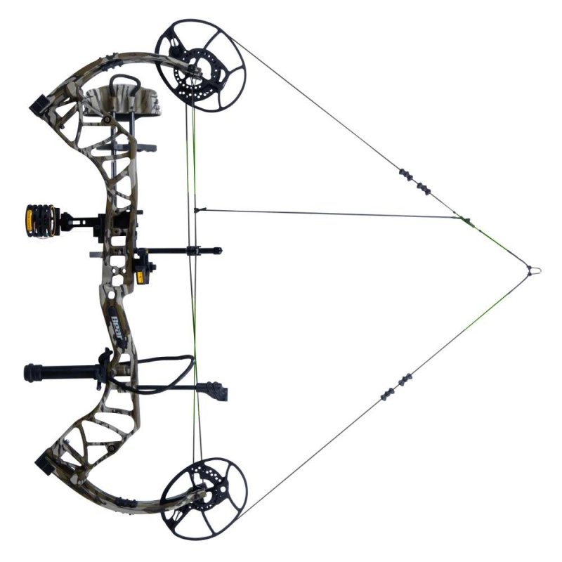 Bear AV56A72087R Gamekeeper RTH Bow 55-70 RH 330 FPS Bottomland Camo