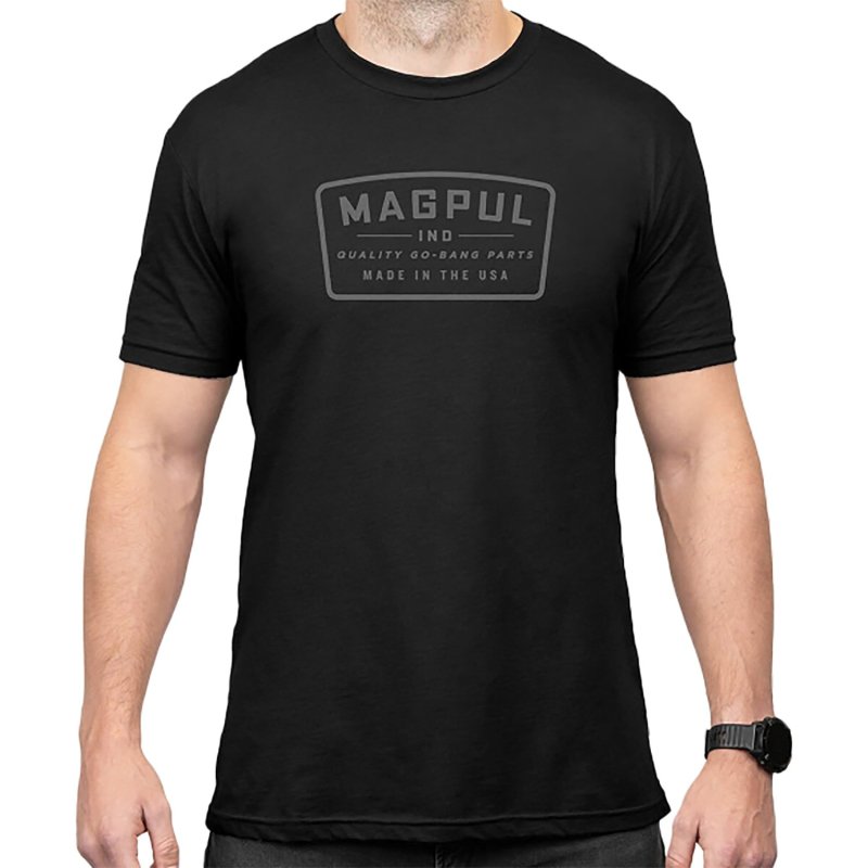 Magpul Industries Go Bang Parts Black Cotton/Polyester Short Sleeve 2XL