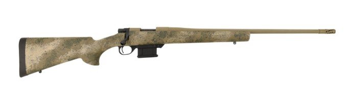Howa M1500 Fence Line 22 ARC 20 In Heavy Threaded Prairie Reaper Camo